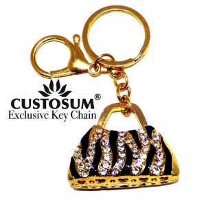 Designer Key Chain Handbag