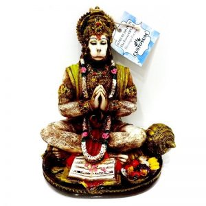 Alternative view of Lord Hanuman Medium Sized