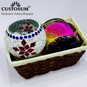 Alternative view of Exclusive Votive Hamper EVH01