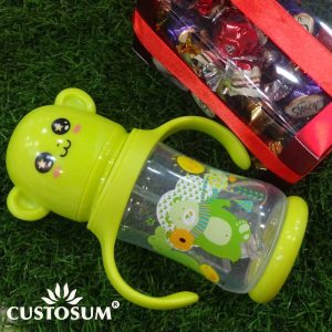 Alternative view of Summer Sipper-Durable With Delicious Chocolate Treat Box fully loaded with chocolates.