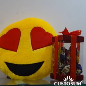 Alternative view of Make Rakhi Special by adding a box fully loaded with Chocolates