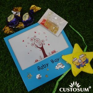 Soft Touch Rakhi, Chocolates with additional Tilak Candan Chawal Mishri pack