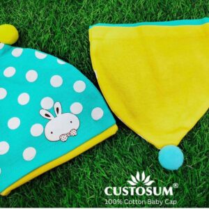 Alternative view of Baby Cap (Green)