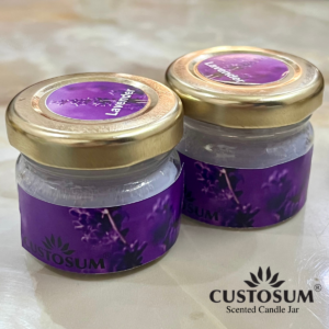 Scented Candle Jars - Lavender