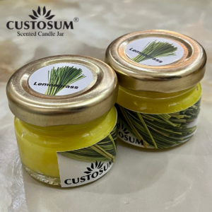 Scented Candle Jars - Lemongrass