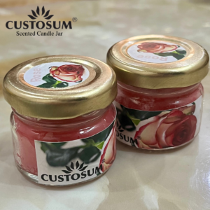Scented Candle Jars - Rose