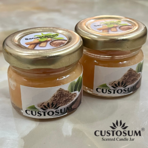 Scented Candle Jars - Sandalwood
