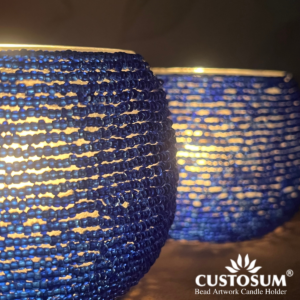 Alternative view of Bead Artwork Candle Holder